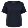 Only Carmakoma Basic Navy T-Shirt - Image 4