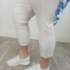 Curvy White Ankle Grazers