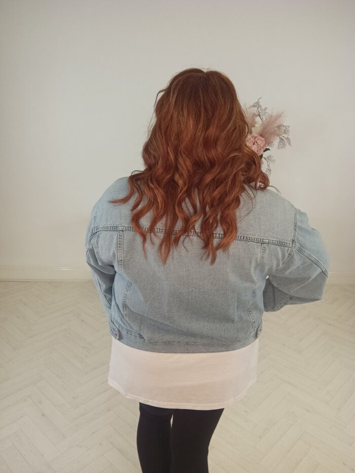 Only Oversized Denim Jacket - Image 8