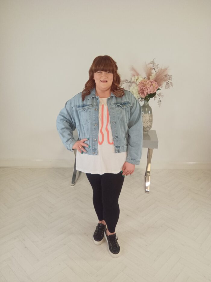 Only Oversized Denim Jacket - Image 9