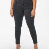 Only Carmakoma High Waist Grey Jeans