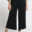 Ulla Popken Stretch Elastic Waist Culottes