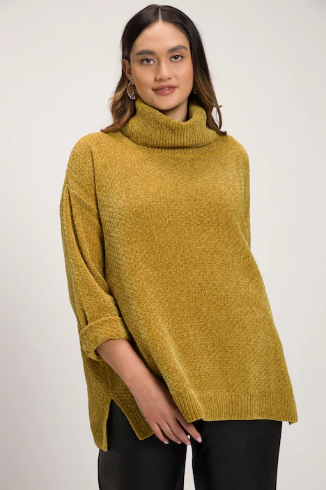 Chenille mustard clearance sweater