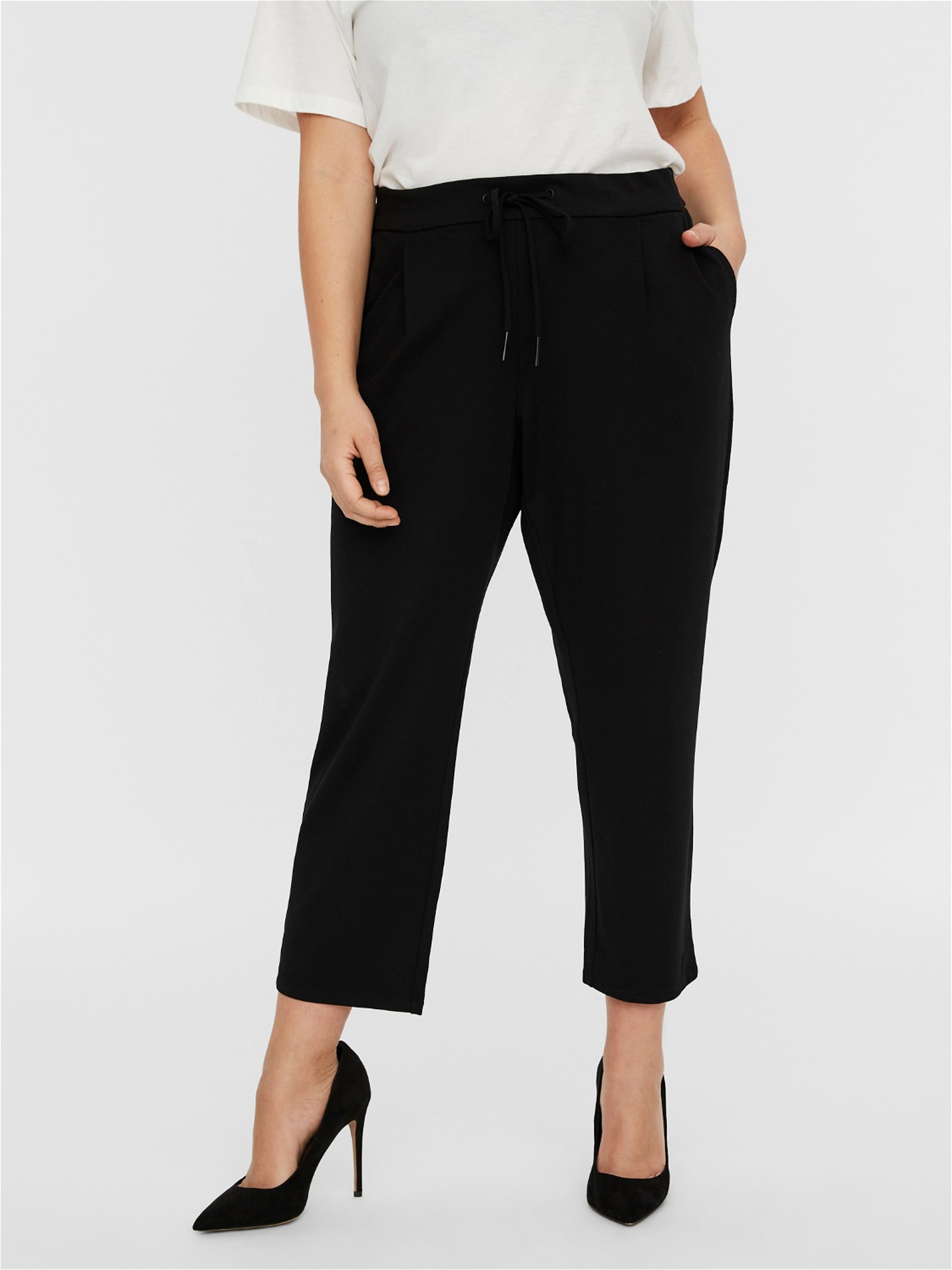 Buy Navy Blue Trousers & Pants for Women by Vero Moda Online | Ajio.com