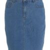 Evoked Light Blue Denim Skirt - Image 3