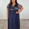 SPG Floral Bodice Dress