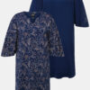 Ulla Popken 2 Pack Bat Wing Nightdress