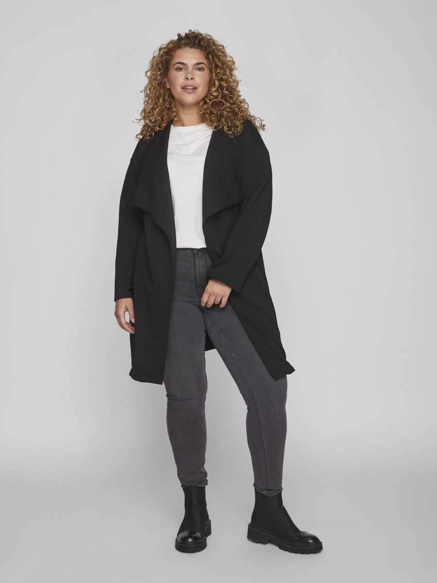 Evoked Vila Belted Waterfall Coat