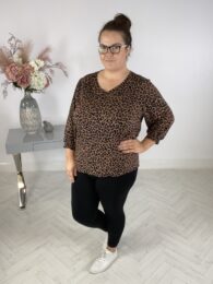 leopard print top