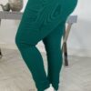 Green Curvy Trousers