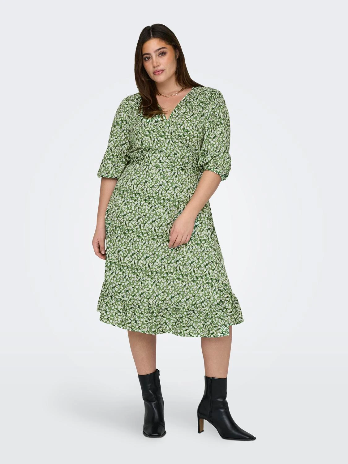 Midi dress for clearance curvy