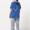 Ulla Popken Butterfly Print Pyjama Set - Image 5
