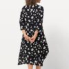 Ulla Popken Abstract Polka Dot Dress - Image 3