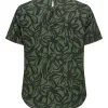 Only Carmakoma Green & Black Top - Image 3