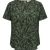 Only Carmakoma Green & Black Top - Image 2