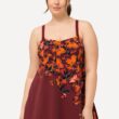 Ulla Popken Floral SwimsuitDress