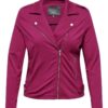 Only Berry Biker Jacket