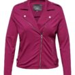 Only Berry Biker Jacket