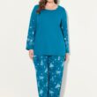 Ulla Popken Snowy Christmas PJ Set