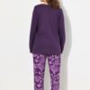 Ulla Popken Floral Two-Piece Pajama Set - Image 3