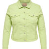 Only Carmakoma Lime Green Denim Jacket - Image 3