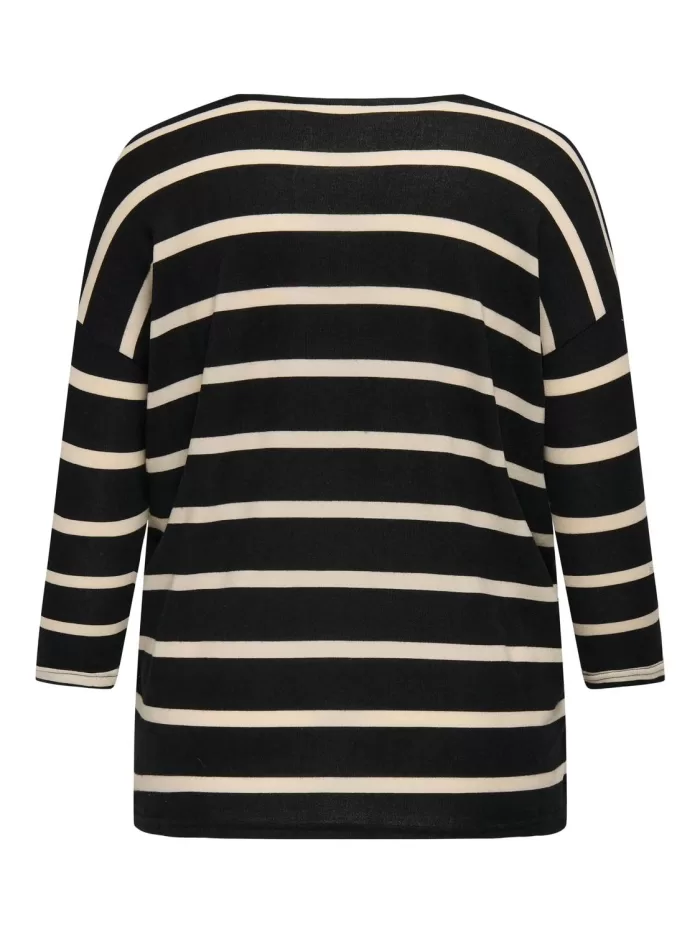 Only Soft Knit Striped Top - Image 3