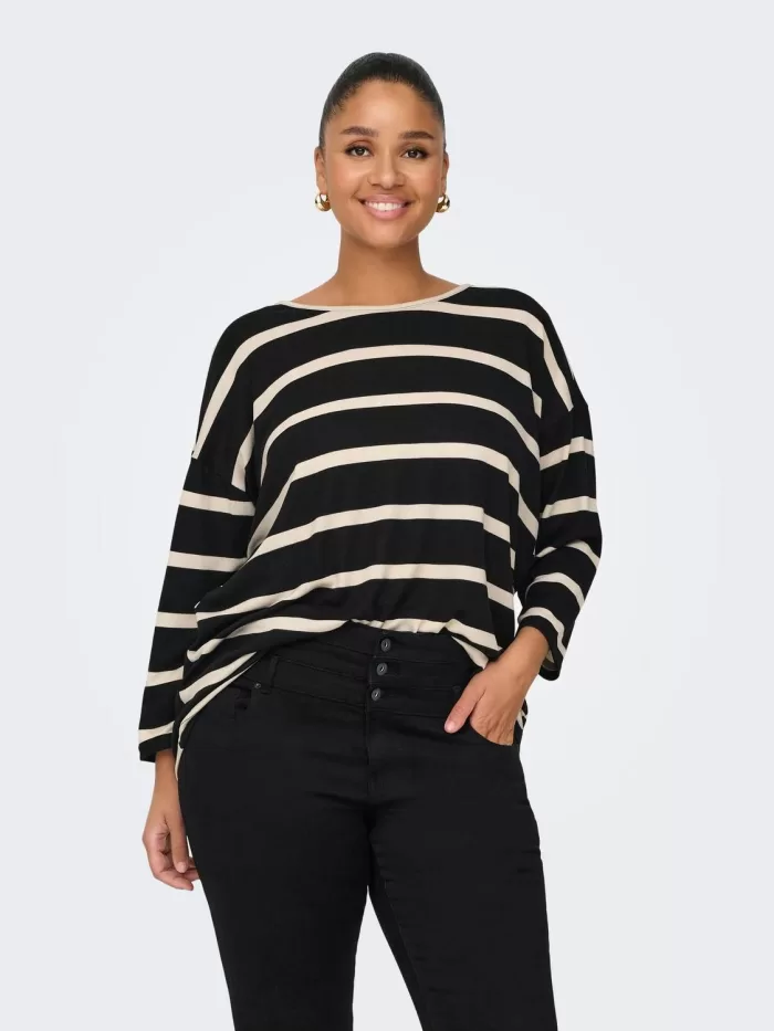 Only Soft Knit Striped Top