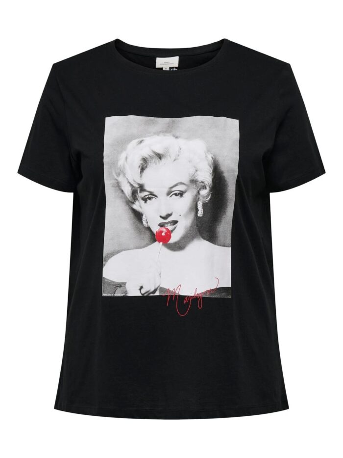 Only Marilyn Black T-Shirt