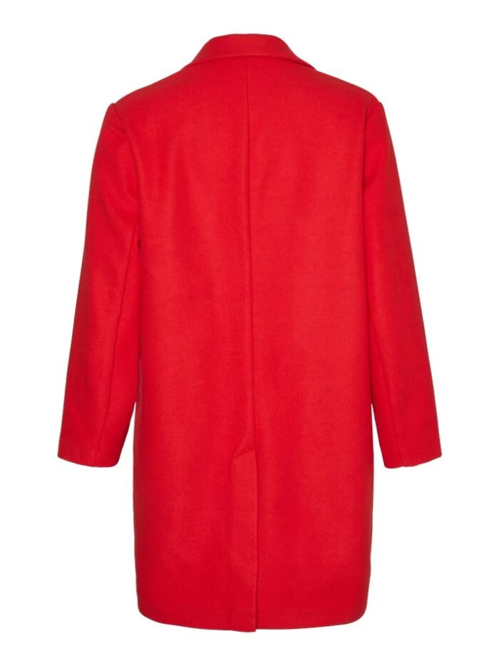 Vero Moda Fiery Red Coat - Image 2