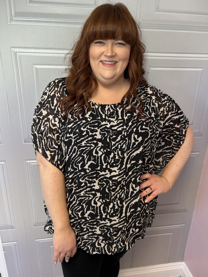 Animal Print Chloe Top