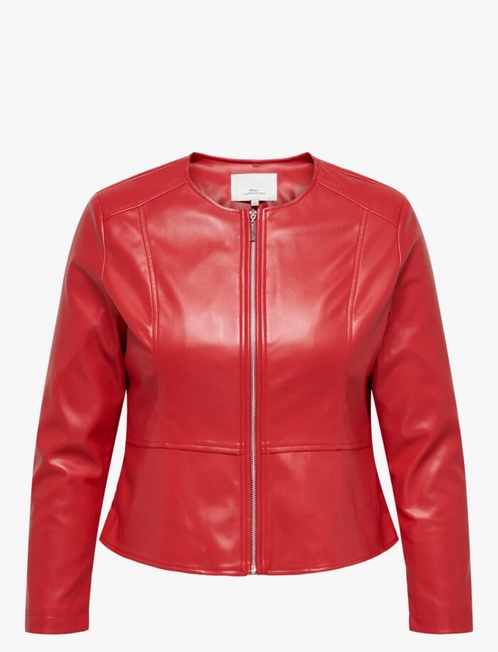 Only Faux Leather Tailored Jacket