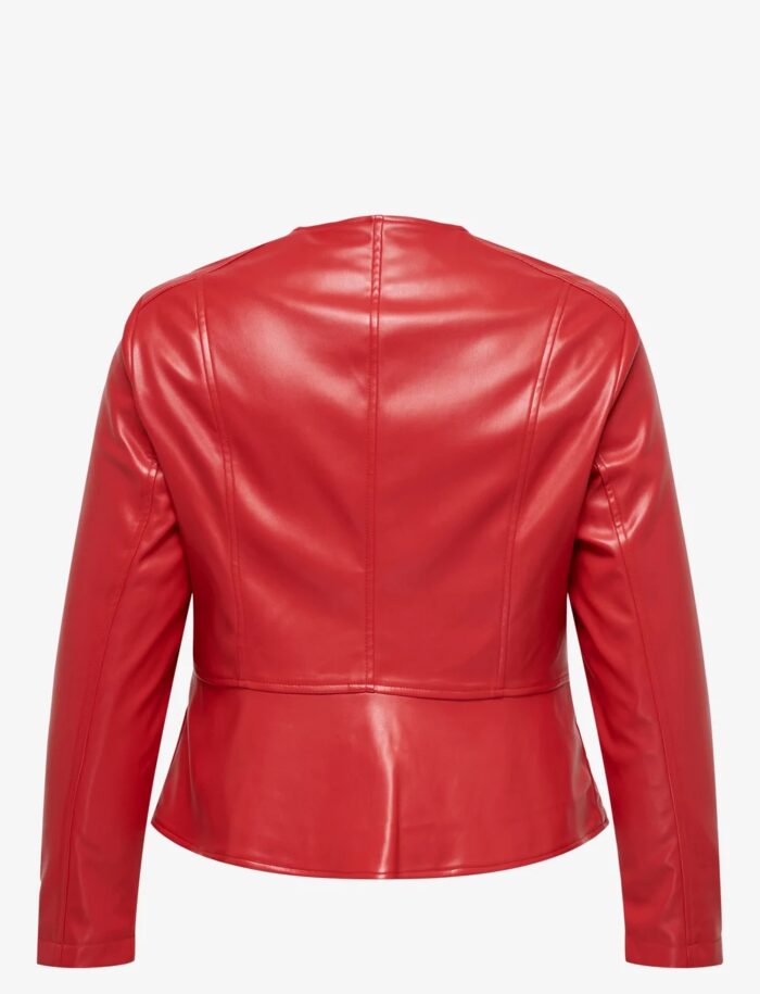 Only Faux Leather Tailored Jacket - Image 2