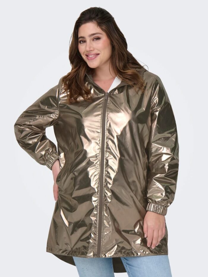 Only Reversible Metallic Coat - Image 3