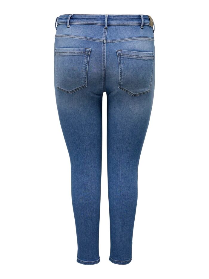 Only Iconic, High Waist, ,Skinny Ankle Length Jeans - Image 2