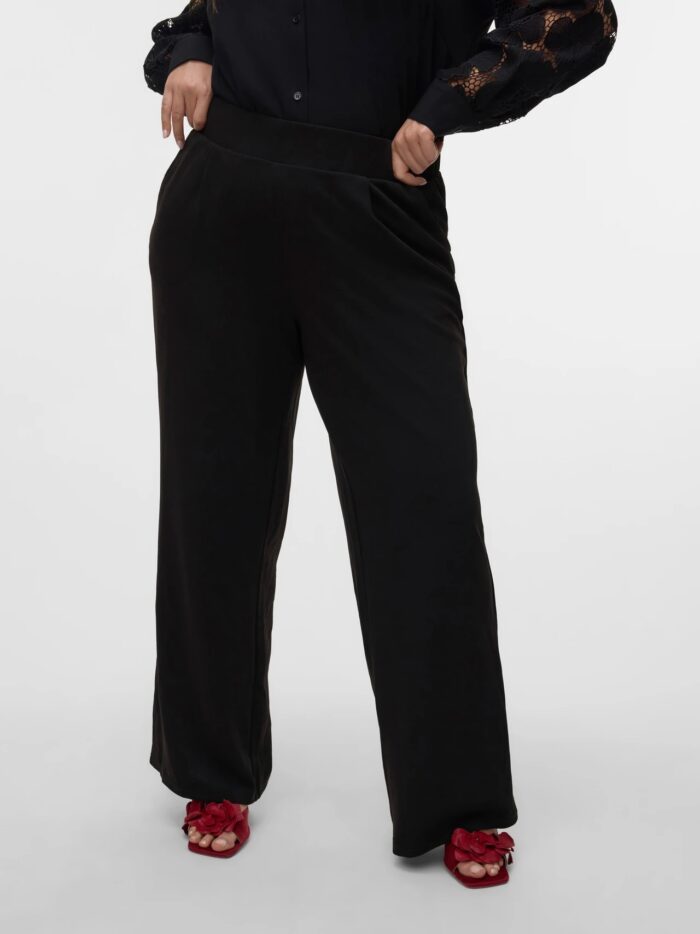 Vero Moda Wide Trousers Black