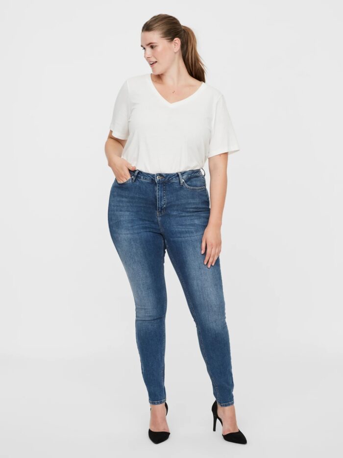 Vero Moda High Rise Skinny Fit Jeans