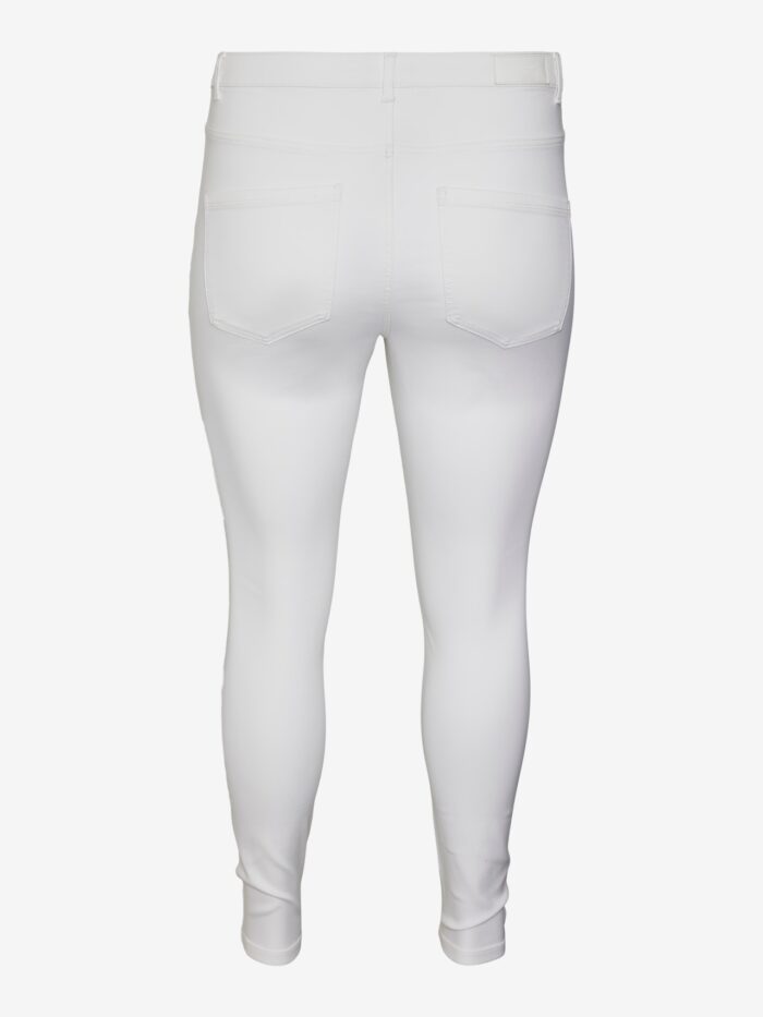 Vero Moda High Rise Skinny Fit Jeans White - Image 2