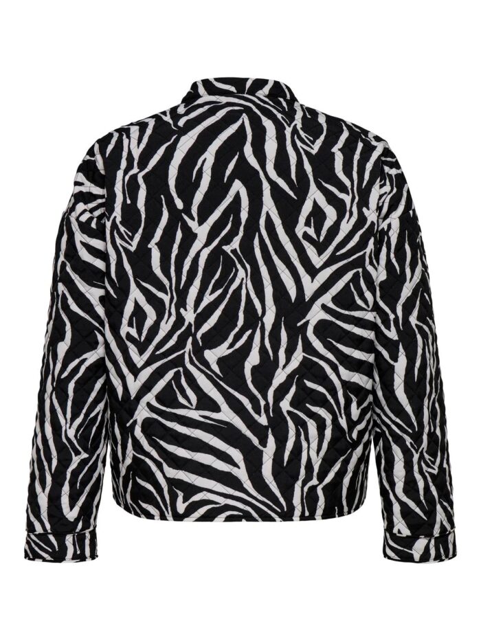 Only Zebra Quilted Jacket - Image 3