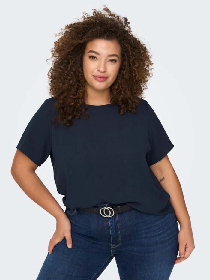 Only Indigo Carvica Basic Top