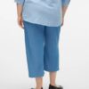 Vero Moda Mid Waist Wide Culotte Trousers - Image 2