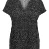 Only V Neck Geometric T-Shirt - Image 2