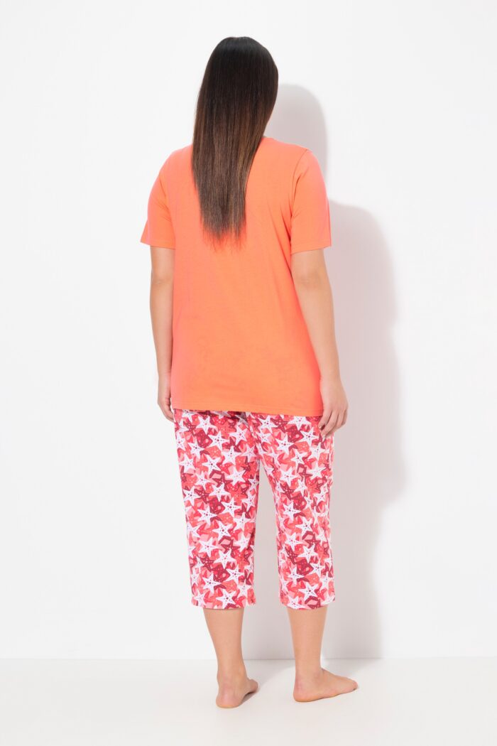 Ulla Popken Starfish Two Piece Pajama Set - Image 7