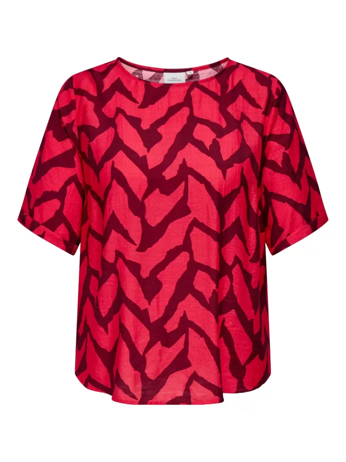 Only Carberiet Hibiscus Top - Image 2