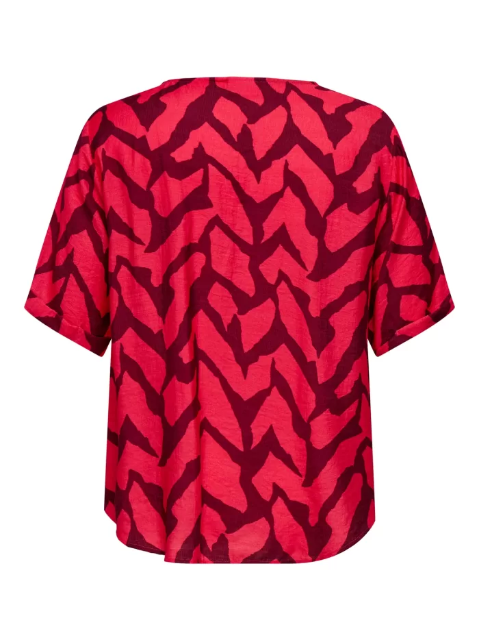 Only Carberiet Hibiscus Top - Image 3