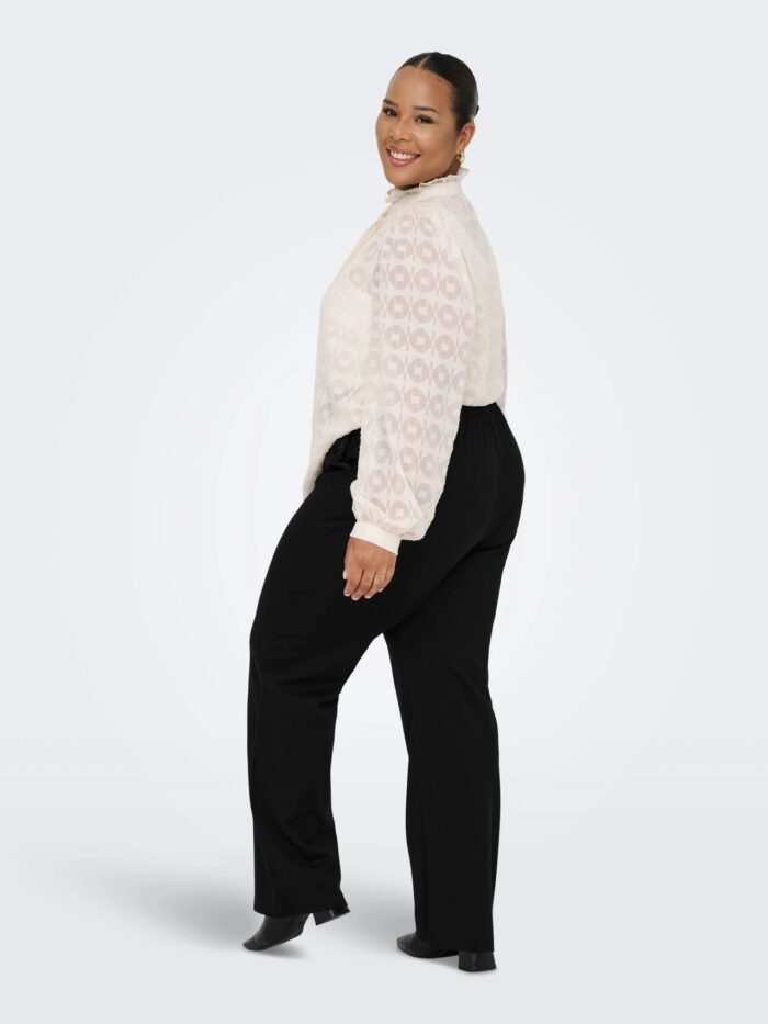 Only Regular Fit Wide-leg trousers (Black) - Image 2