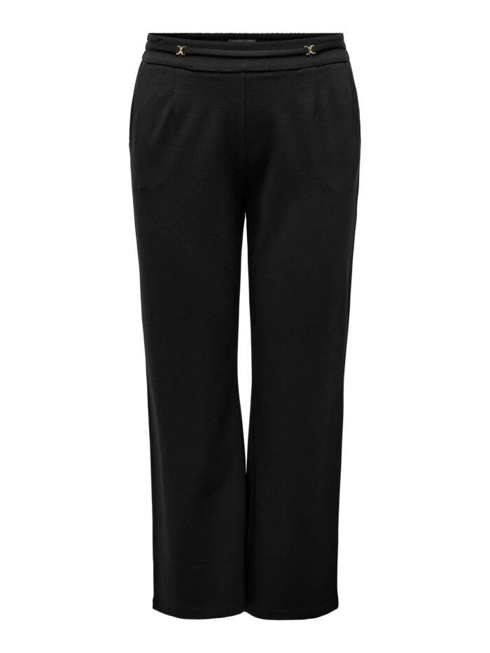 Only Regular Fit Wide-leg trousers (Black) - Image 4