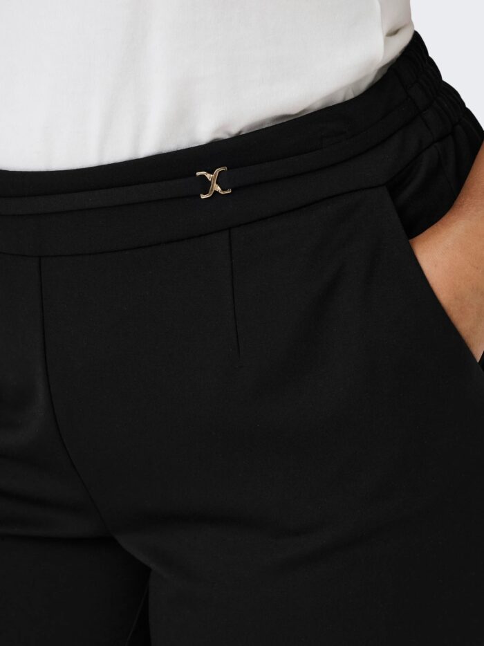 Only Regular Fit Wide-leg trousers (Black) - Image 3