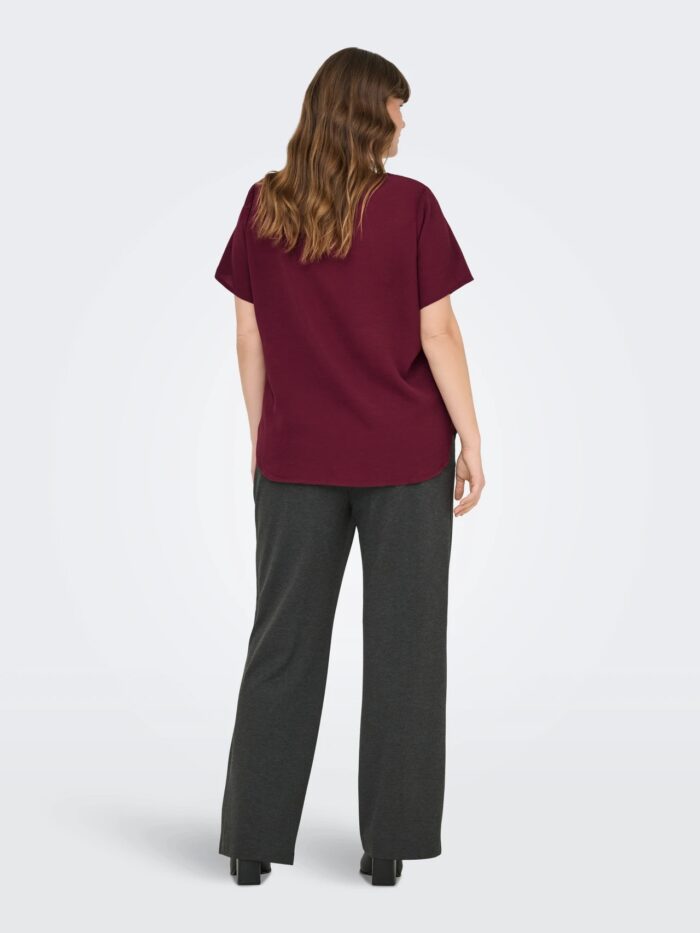 Only Carvica Deep Berry Top - Image 4