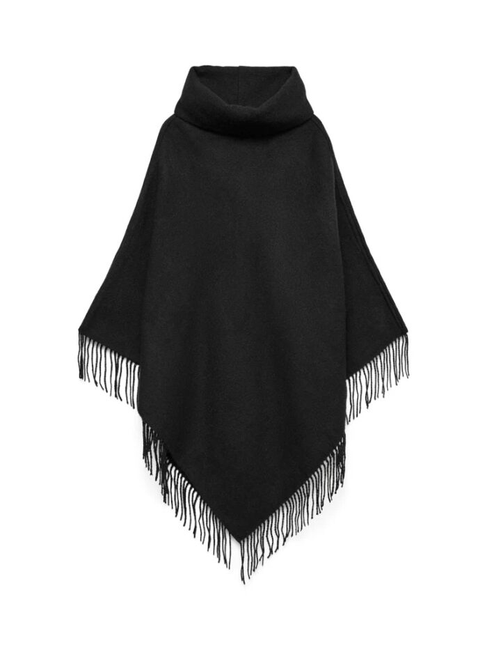 VERO MODA Poncho (Black) - Image 2