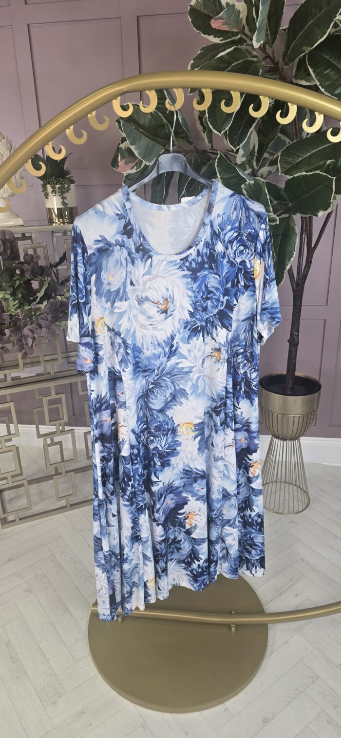 The Watercolour Floral Dress
